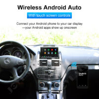 Mercedes C E GLK 2008-2011 NTG4.0 WiFi Wireless Apple CarPlay Airplay Android Auto Retrofit - Image 3