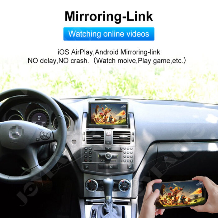 Mercedes C E GLK 2008-2011 NTG4.0 WiFi Wireless Apple CarPlay Airplay Android Auto Retrofit - Image 2