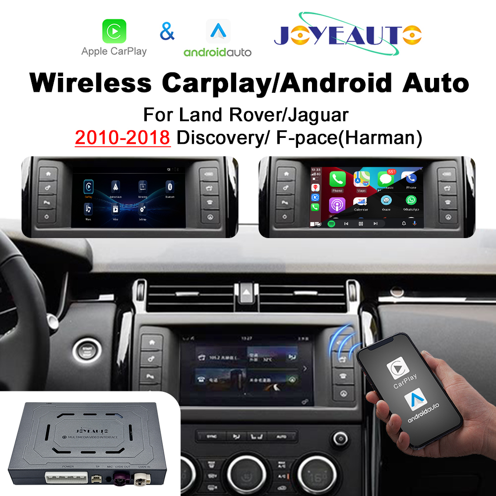 JoyeAuto Wireless CarPlay & Android Auto for Land Rover & Jaguar Harman Head Unit