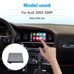 JoyeAuto Wireless CarPlay & Android Auto for Audi MMI 2G A4 A5 A6 A8