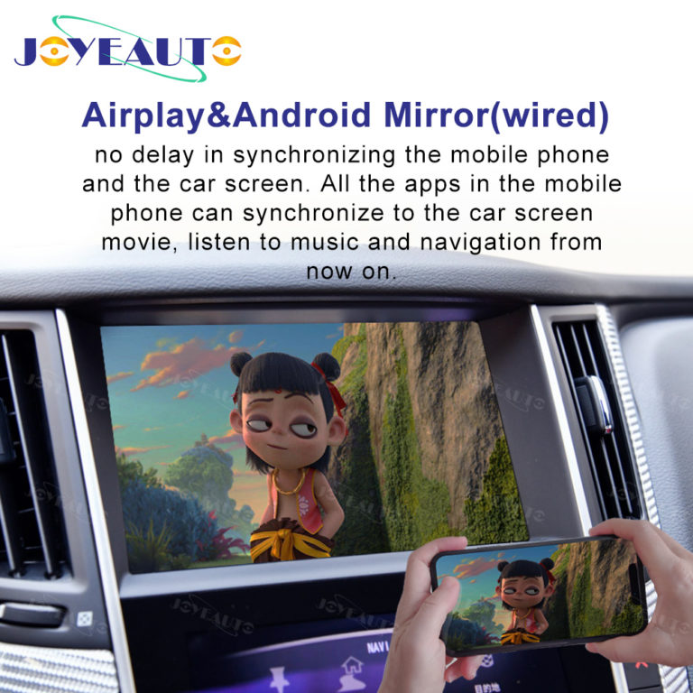 Infiniti Q50 Q60 Q50L QX50 WiFi Wireless Apple CarPlay AirPlay Android Auto Retrofit - Image 2