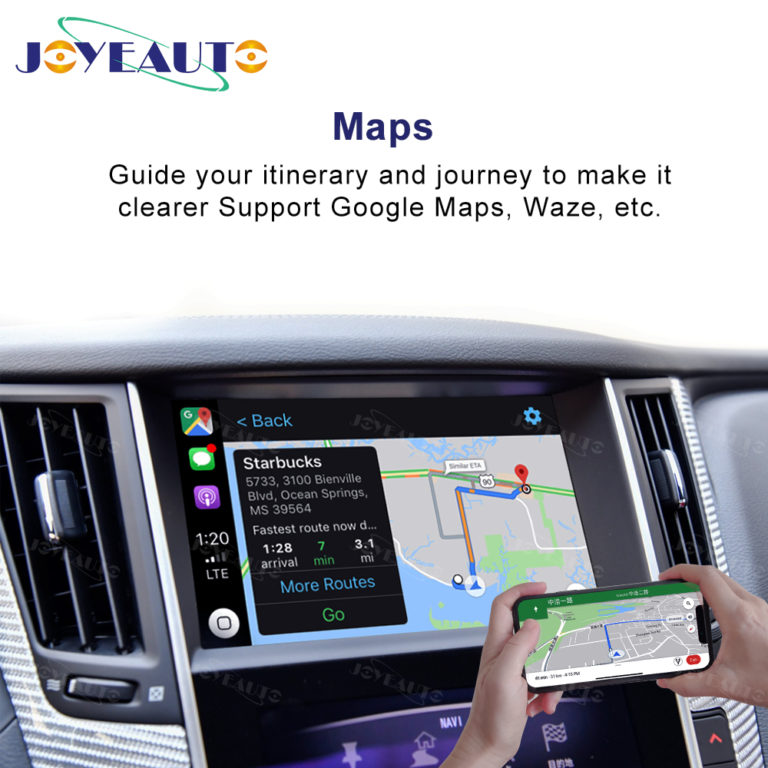 Infiniti Q50 Q60 Q50L QX50 WiFi Wireless Apple CarPlay AirPlay Android Auto Retrofit - Image 3
