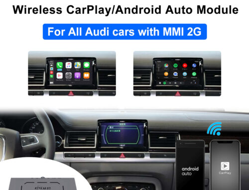 (WJAU-6)Audi MMI 2G WIFI Wireless Apple CarPlay Android Auto iOS Airplay Mirroring-link Solution
