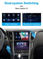JoyeAuto Wireless CarPlay & Android Auto for 2015-2019 Infiniti Q50, Q60 & QX50