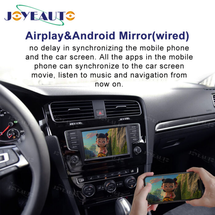 VW Golf Tiguan Teramont WiFi Wireless Apple CarPlay AirPlay Android Auto Retrofit - Image 2