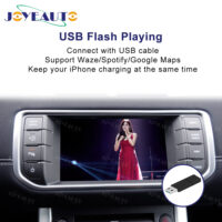 (WJLR-2)JoyeAuto Wireless Apple Carplay AirPlay Android Auto Interface for Range Rover Evoque Bosch HU - Image 4
