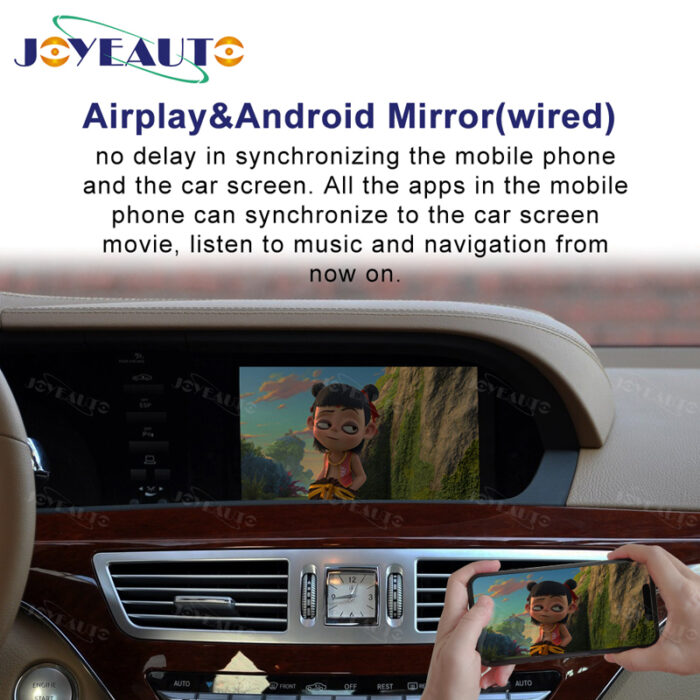 (WJME-3S)Mercedes-Benz S class W221 2006-2009MY WiFi Wireless Apple CarPlay AirPlay Android auto Interface - Image 2