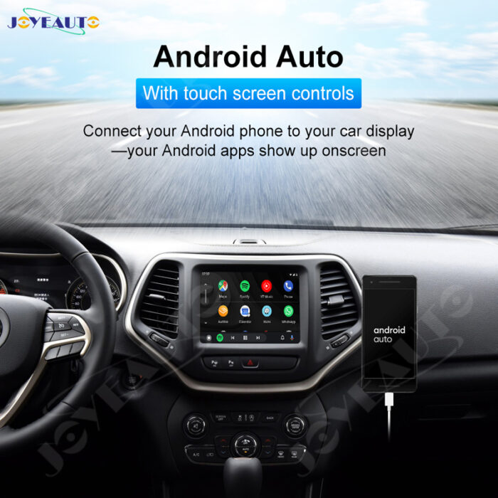JoyeAuto Wireless Apple Carplay AirPlay Android Auto Interface for JEEP Cherokee Grand Cherokee Uconnect 8.4 - Image 3
