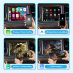 JoyeAuto Wireless CarPlay & Android Auto for Jeep Grand Cherokee & Cherokee (2014-2020)