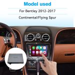 JoyeAuto Wireless CarPlay & Android Auto for Bentley Continental & Flying Spur (2012-2017)
