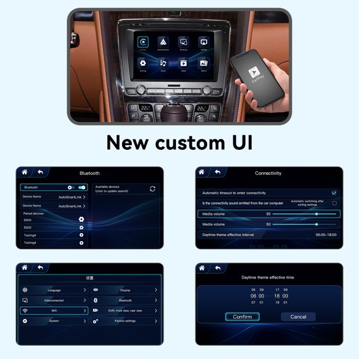 JoyeAuto Wireless CarPlay & Android Auto for Bentley Continental & Flying Spur (2012-2017)