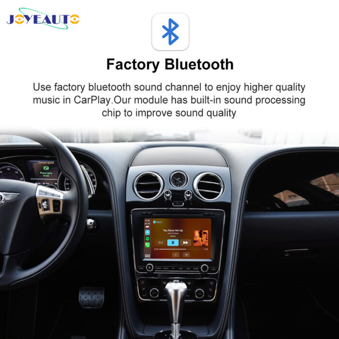 Bentley Continental Flying Spur JoyeAuto WiFi Wireless Apple CarPlay AirPlay Android auto Interface - Image 2