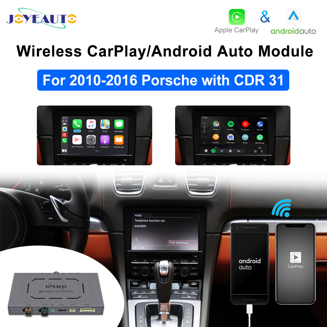 Porsche cdr 31 shop bluetooth audio