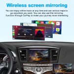 JoyeAuto Wireless CarPlay & Android Auto for 2015-2019 Infiniti QX60, Q70 & QX70