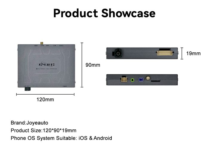 JoyeAuto Wireless CarPlay & Android Auto for 2015-2019 Infiniti QX60, Q70 & QX70