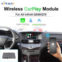 (WJIN-2) JoyeAuto Infiniti QX60 Q70 WiFi Wireless Apple CarPlay AirPlay Android Auto Interface