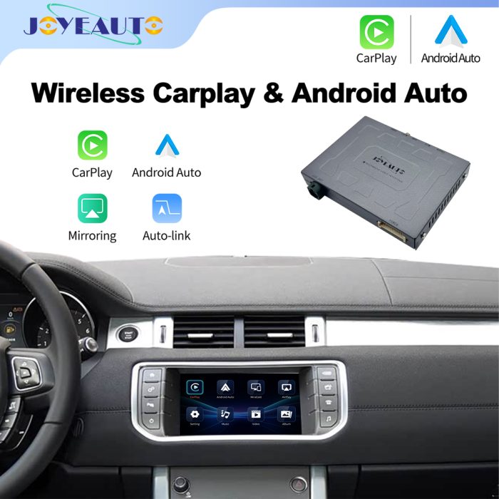 JoyeAuto Wireless CarPlay & Android Auto for Land Rover & Jaguar Bosch HeadUnit