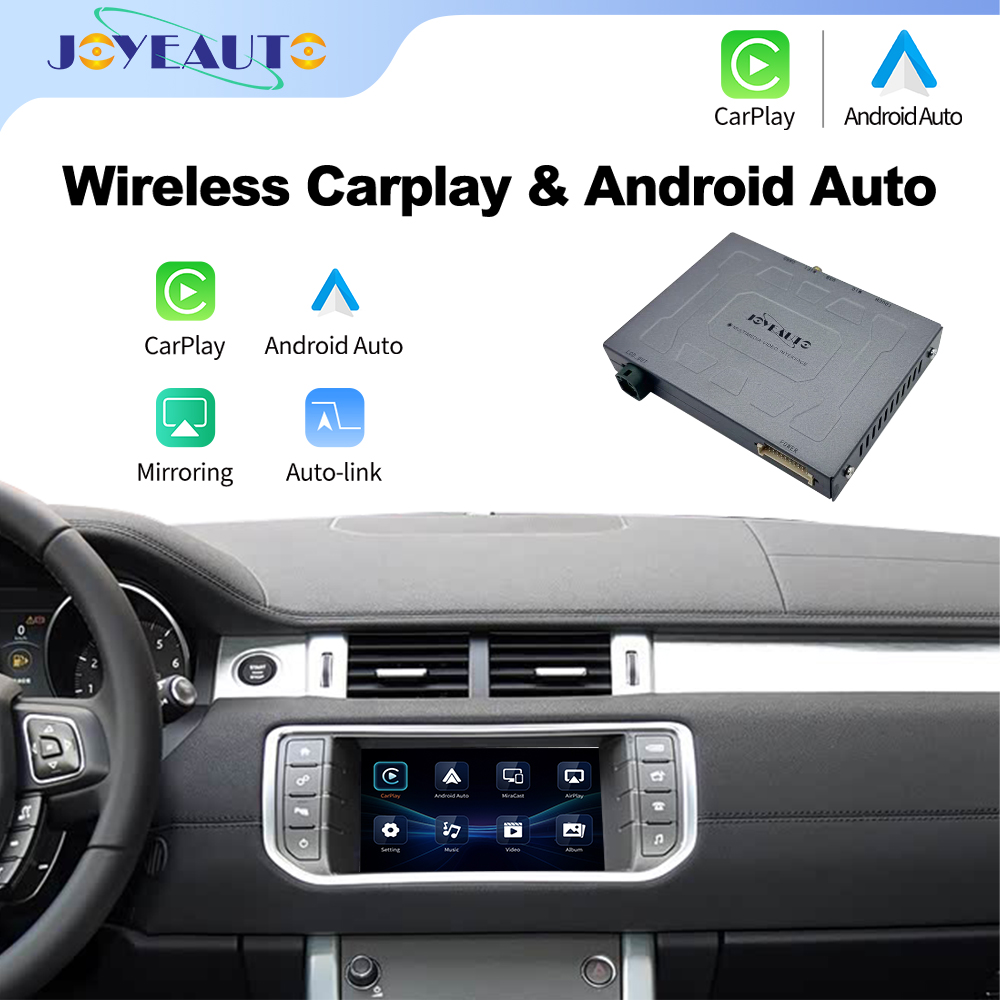 JoyeAuto Wireless CarPlay & Android Auto for Land Rover & Jaguar Bosch HeadUnit