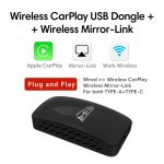 MMB Wireless CarPlay USB Dongle Plus - 4-Core, YouTube & Mirror Link