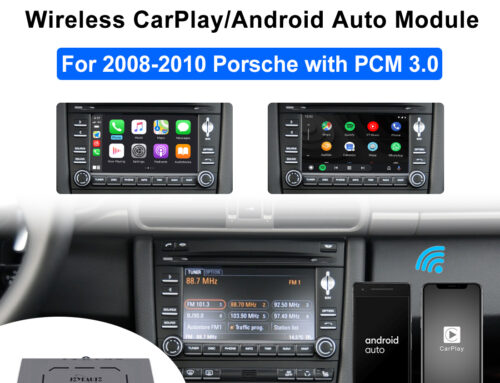(WJPO-0)Porsche PCM3.0 Cayenne Turbo 997 987 2009-2012MY WIFI Wireless Apple CarPlay AirPlay Android Auto Solution