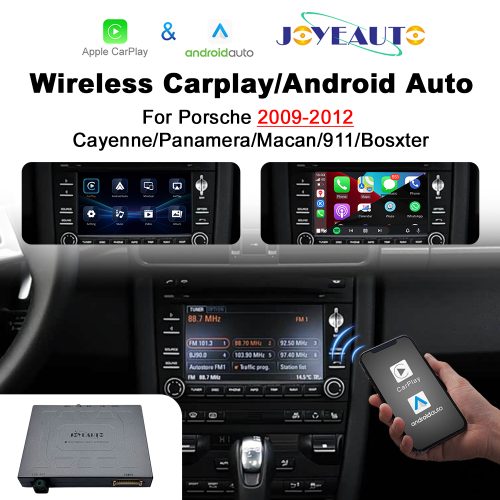 JoyeAuto Wireless CarPlay & Android Auto for Porsche PCM 3.0 (2009-2012) 911 997 987