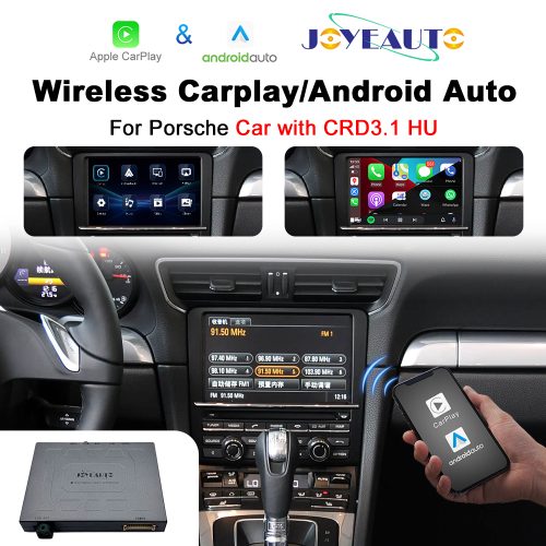 JoyeAuto Wireless CarPlay & Android Auto for Porsche CDR / CDR31 (2003-2009)