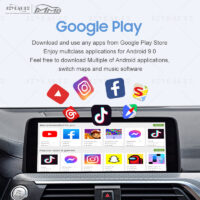 MMB Android9.0 Multimedia Video Smart CarPlay Android AI Box for BMW With Factory Wireless Apple CarPlay - Image 3