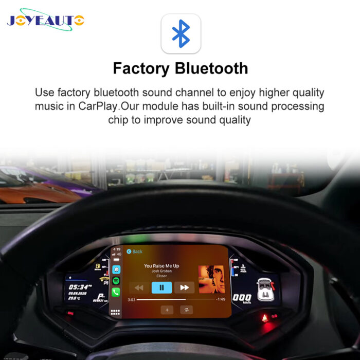 JoyeAuto WiFi Wireless Apple CarPlay AirPlay Android auto Upgrade for Lamborghini Huracan MMI - Image 2