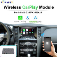 (WJIN-3) JoyeAuto Infiniti G35 FX35 EX35 WiFi Wireless Apple CarPlay AirPlay Android Auto Interface