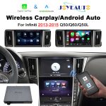 JoyeAuto Wireless CarPlay & Android Auto for Infiniti 2013-2015 (Q50/Q60/Q50L) - Retrofit