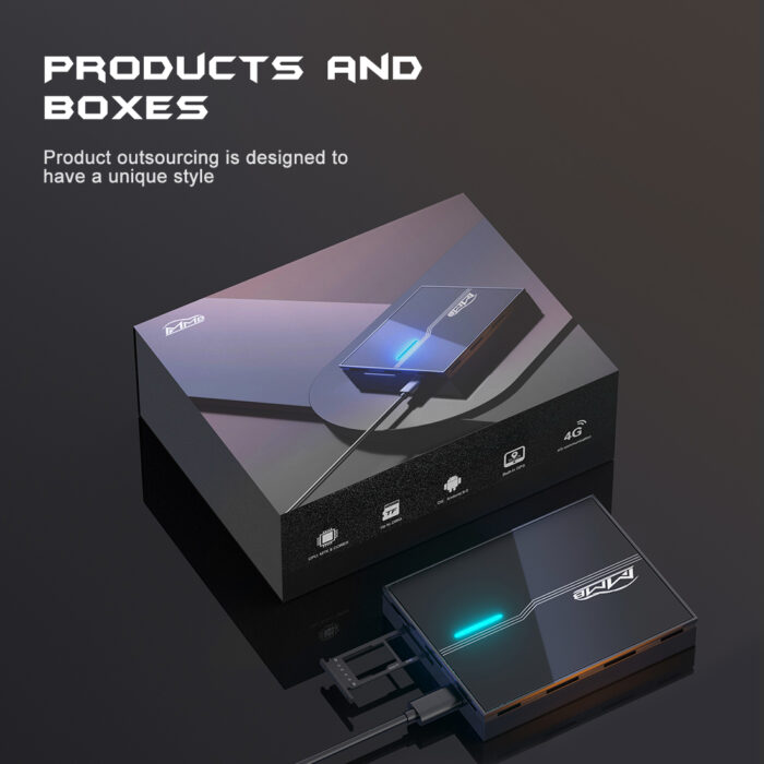 MMB CarPlay Android Box 8 Cores MTK 6765 SIM TF card For Vehicles with Factory Apple Carplay - Image 5
