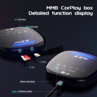 MMB MAX Universal CarPlay Android Ai Box | SIM TF card | HDMI - Image 2