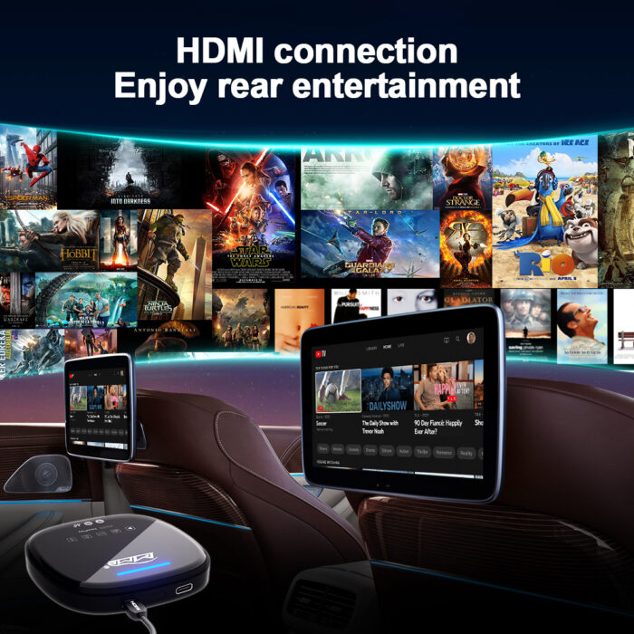 MMB MAX Universal CarPlay Android Ai Box | SIM TF card | HDMI - Image 3