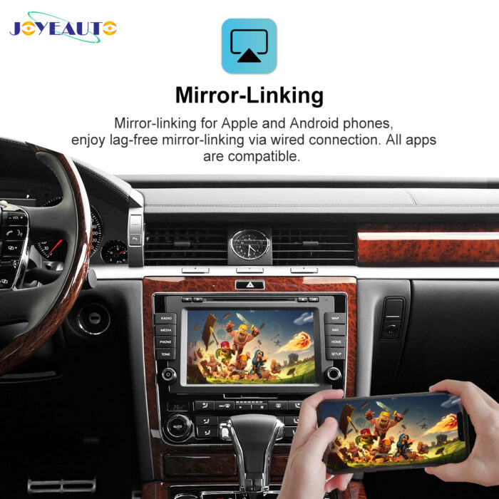 Volkswagen Phaeton WiFi Wireless Apple CarPlay AirPlay Android Auto Interface - Image 2