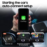 2-in-1 Wireless CarPlay & Android Auto Adapter - Wired to Wireless