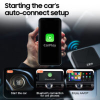 Wireless CarPlay Android Auto Adapter,Factory Wired Convert Wireless CarPlay Android Auto,Plug and Play - Image 4