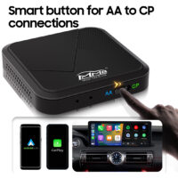 Wireless CarPlay Android Auto Adapter,Factory Wired Convert Wireless CarPlay Android Auto,Plug and Play