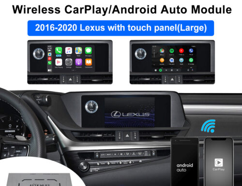 (WJLX-1)2016-2020 Lexus ES/NX/RX/UX with touch panel WiFi Wireless Apple CarPlay Android Auto Solution
