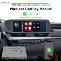 (WJLX-1) JoyeAuto Wireless Apple CarPlay Android Auto Interface for 2016-2020 Lexus ES/NX/RX/UX with touch panel