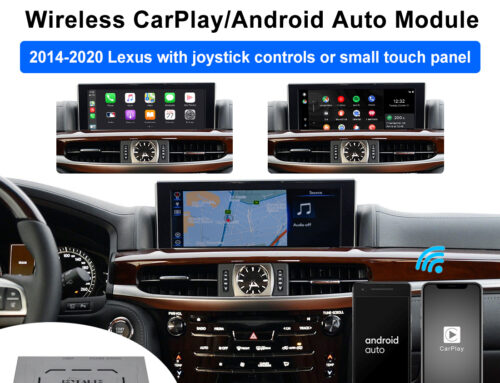 (WJLX-3)2014-2020 Lexus with joystick controls car Wireless Apple CarPlay Android Auto Solution