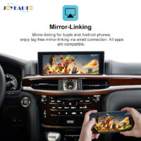(WJLX-3) JoyeAuto Wireless Apple CarPlay Android Auto Interface for 2014-2020 Lexus with Joystick Controls car - Image 3