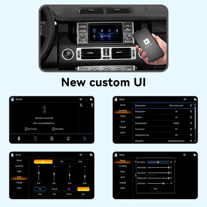 JoyeAuto Wireless CarPlay & Android Auto for Land Rover Denso (2008-2012) L319 L320 L322