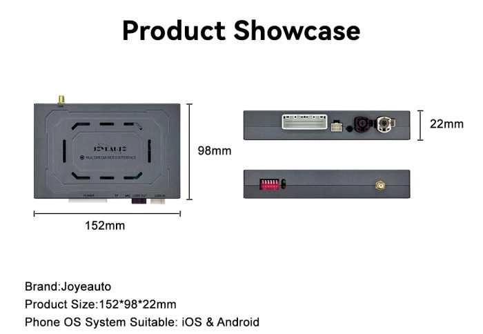 JoyeAuto Wireless CarPlay & Android Auto for Alfa Romeo Giulia & Stelvio (2017-2019)