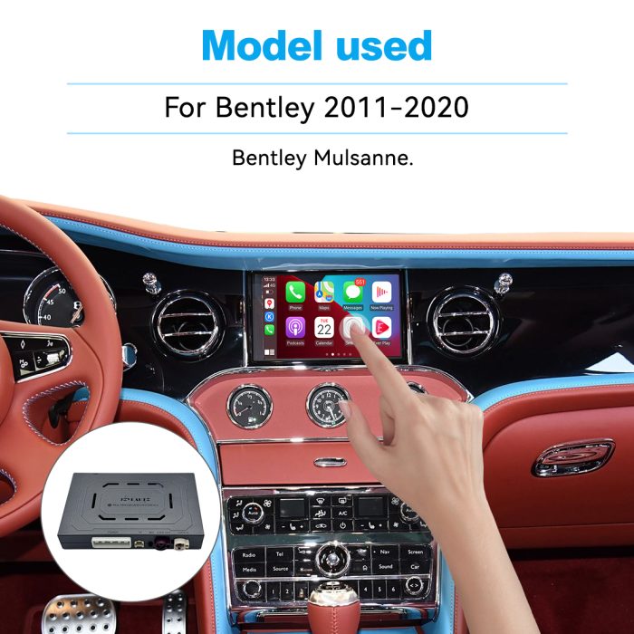 JoyeAuto Wireless CarPlay & Android Auto for Bentley Mulsanne (2011-2020) - Retrofit Kit