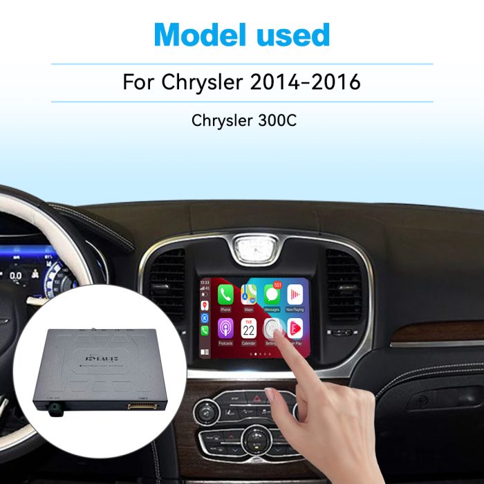 JoyeAuto Wireless CarPlay & Android Auto for Chrysler 300C 2014-2016 - Retrofit Kit