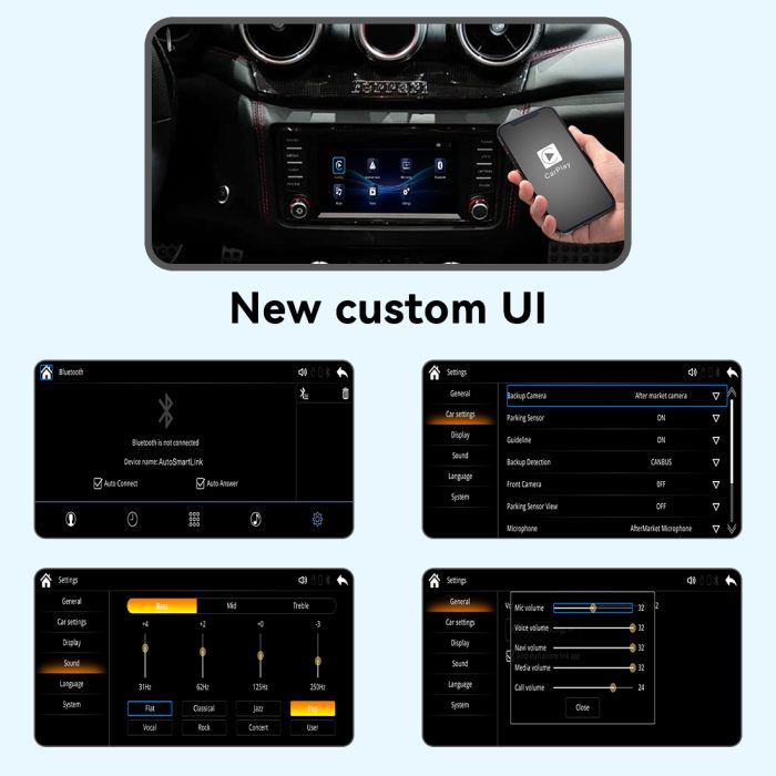 JoyeAuto Wireless CarPlay & Android Auto for Ferrari California T (2015-2018)