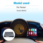 JoyeAuto Wireless CarPlay & Android Auto for Ferrari F8 & F12 - Plug and Play