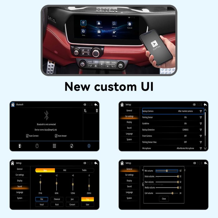 JoyeAuto Wireless CarPlay & Android Auto for Ferrari Portofino & GTC4 Lusso