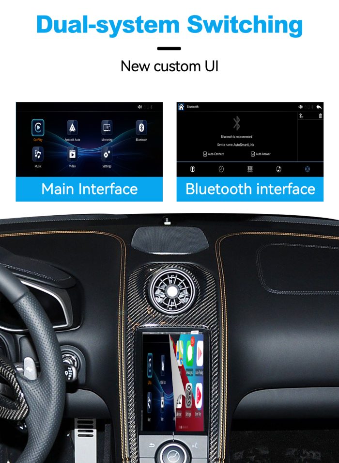 JoyeAuto Wireless CarPlay & Android Auto for McLaren 12C/650S/570S/600LT/675LT