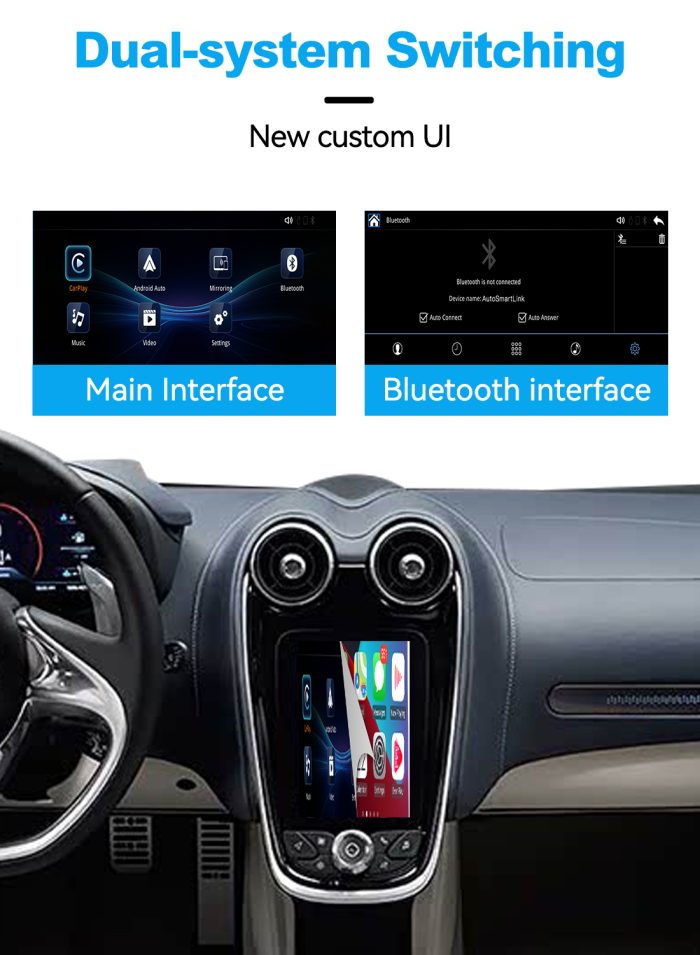 JoyeAuto Wireless CarPlay & Android Auto for McLaren GT - Retrofit Kit